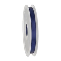 Ruban Satin Double-Face 8mm - Bleu marine