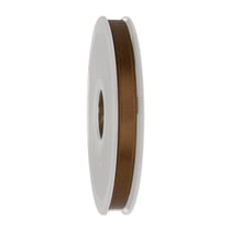 Ruban Satin Double-Face 8mm - Marron foncé