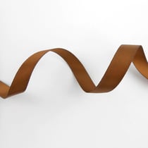 Bobinette Frou-Frou - 6 m x 9 mm - Satin double face - Brun