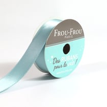 Bobinette Frou-Frou - 6 m x 16 mm - Satin double face - Eucalyptus