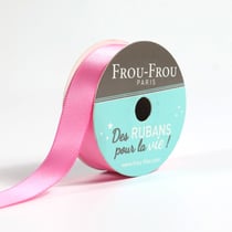 Bobinette Frou-Frou - 6 m x 16 mm - Satin double face - Pommette