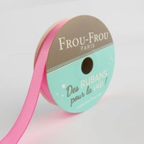 Bobinette Frou-Frou - 6 m x 9 mm - Satin double face - Pommette