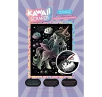 Scraper holographique Kawaii - Licorne rêveuse