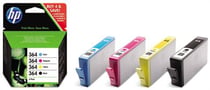 Cartouche Encre HP n°364 - 4 couleurs