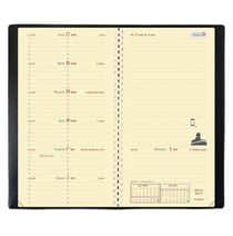 Agenda civil semainier 2020 - Italnote S Impala - Noir
