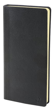 Agenda civil semainier 2022 - Italnote Monaco - 8,8 x 17 cm - Quo Vadis - Noir