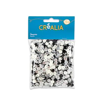 Assortiment de sequins argentés - Créalia - 50 g