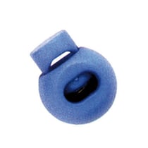 Lot de 10 serre-cordon boule 22mm (Bleu)
