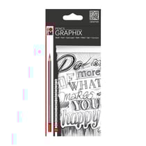 Set 12 crayons Graphite Graphix