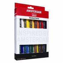 Set peinture acrylique - 12 tubes 20ml - Amsterdam