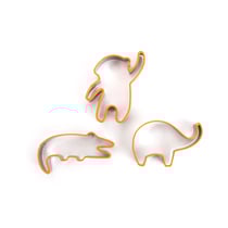 Set de 3 emporte-pièces animaux sauvages - Créalia