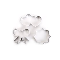 Set de 3 emporte-pièces célébrations - Créalia