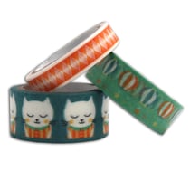 Lot de 3 masking tape - Léonard