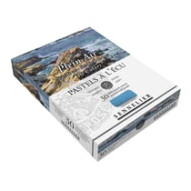 30 demi-pastels à l'écu - Bord de mer