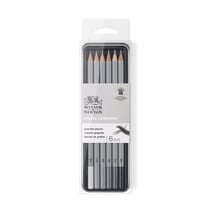 Boîte métal 6 crayons Graphite Studio Collection - Winsor & Newton