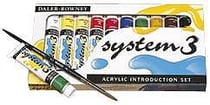 Set de 10 tubes de peinture acrylique - System 3