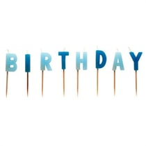 Set bougies happy birthday