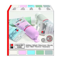 Set peintures à la craie "Chalky chic" 4x100ml 
