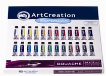 Set gouache 24 tubes 12ml Art Création