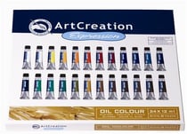 Set huile 24 tubes 12ml Art Création