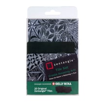 Set de 20 cartes noires pour le Zentangle