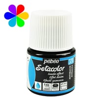 Pot 45 ml peinture tissu Pébéo Setacolor Daim - Anthracite