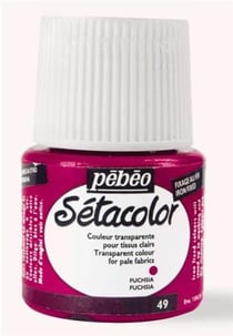 Setacolor Tissus Clairs Fluos Pébéo - 45ml - orange
