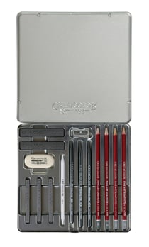 Coffret métal Silver Box - Cretacolor