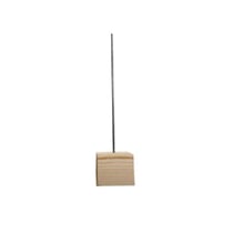 Powertex - socle bois - 7x7x30 cm