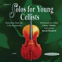 Solos for young cellists CD - Volume 3