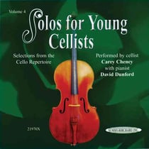 Solos for young cellists CD - Volume 4