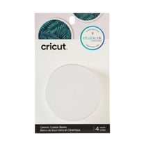 Lot de 4 sous-verres personnalisables Cricut™ - Infusible Ink - Céramique - Ø 9,1 cm