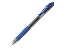 Stylo roller rétractable Pilot - G2 - Bleu - Pointe moyenne