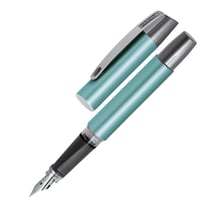 Stylo plume - Bleu - Campus - Plume moyenne - Online - Metallic Turquoise