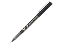 Stylo roller Pilot - Hi-Tecpoint V7 - Noir - Pointe moyenne