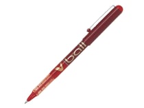 Stylo roller Pilot - V-ball 07 - Rouge - Pointe moyenne