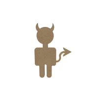 Support médium - diable - 10 cm 