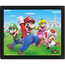 Cadre 3D lenticulaire - Super Mario