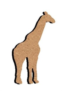 Support médium - girafe - 14 cm