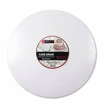 Support Rond Blanc D30Cm Gatodeco