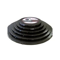 Support rond noir (pièce) - 40 cm - Gatodéco