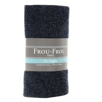 Coupon de tissu Frou-frou - 145 x 50 cm - Jogging glitter navy