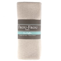 Coupon de tissu Frou-frou - 145 x 50 cm - Jogging glitter douceur mandarine
