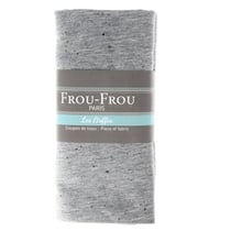 Coupon de tissu Frou-frou - 150 x 60 cm - Jersey color gris perle