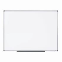 Tableau blanc Velleda - 90 x 60 cm - double face - effaçable à sec pas cher