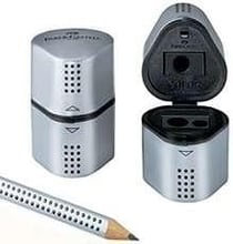 Taille-crayon 3 trous gomme de qualité 3-en-1 Faber-Castell - GRIP 2001
