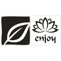 Tampons pour savons - Enjoy feuille