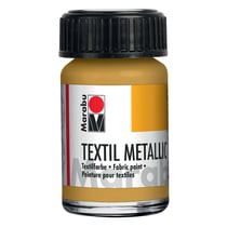 Peinture pour tissu - Textil metallic - 15 ml - or