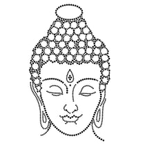 Motif strass - Bouddha - KI Sign