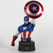 Tirelire buste captain america marvel 26 cm